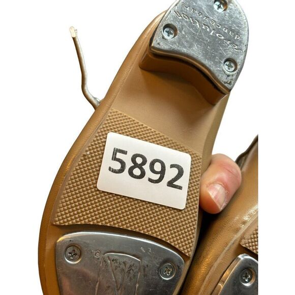 Revolution Children's Tap Shoes Style #826 Size 11 Tan - Picture 11 of 11